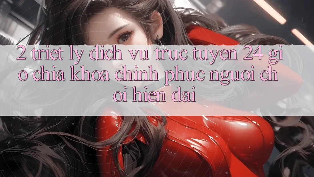 2. Triết Lý “Dịch vụ trực tuyến 24 Giờ” - Chìa Khóa Chinh Phục Người chơi Hiện Đại