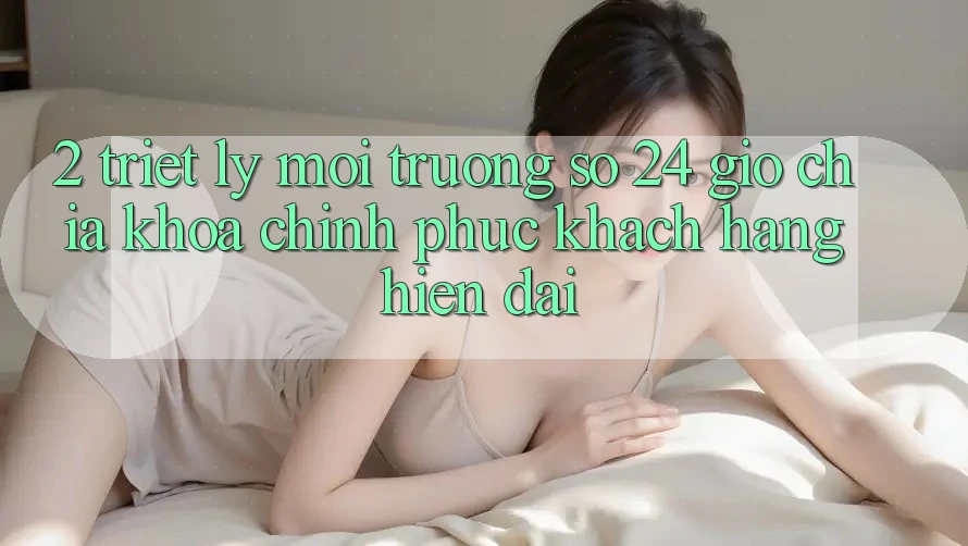 2. Triết Lý “Môi trường số 24 Giờ” - Chìa Khóa Chinh Phục Khách hàng Hiện Đại