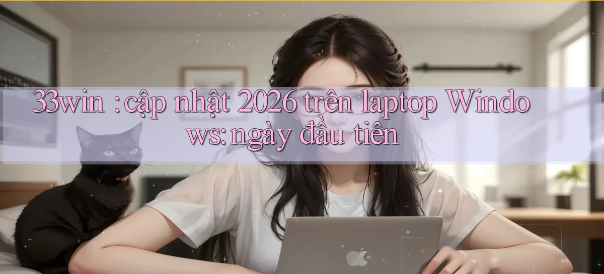 33win cập nhật 2026 trên laptop Windows ngày đầu tiên