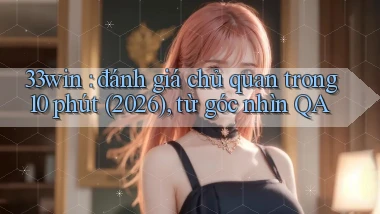 33win đánh giá chủ quan trong 10 phút (2026), từ góc nhìn QA
