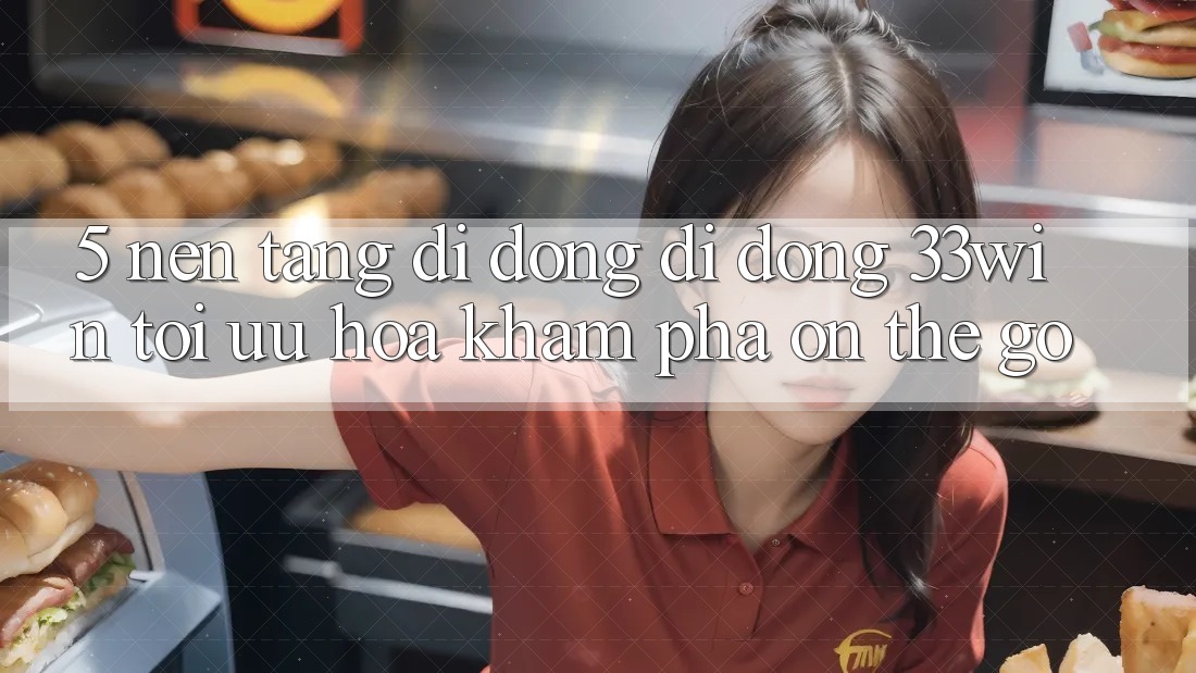 5. Nền tảng di động Di Động 33win - Tối Ưu Hóa Khám phá “On-The-Go”