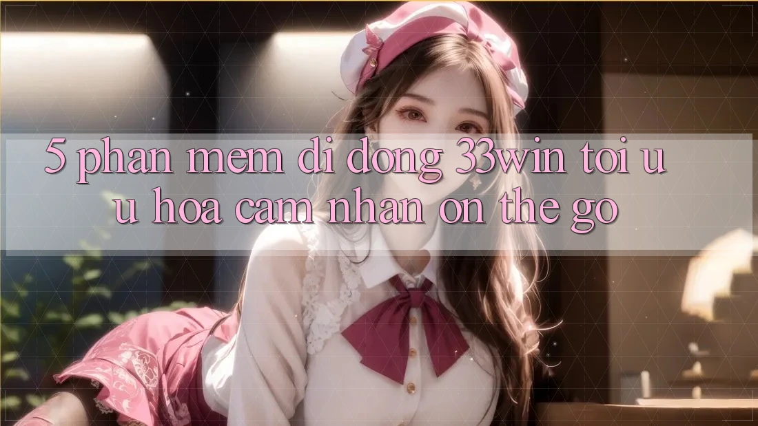 5. Phần mềm Di Động 33win - Tối Ưu Hóa Cảm nhận “On-The-Go”