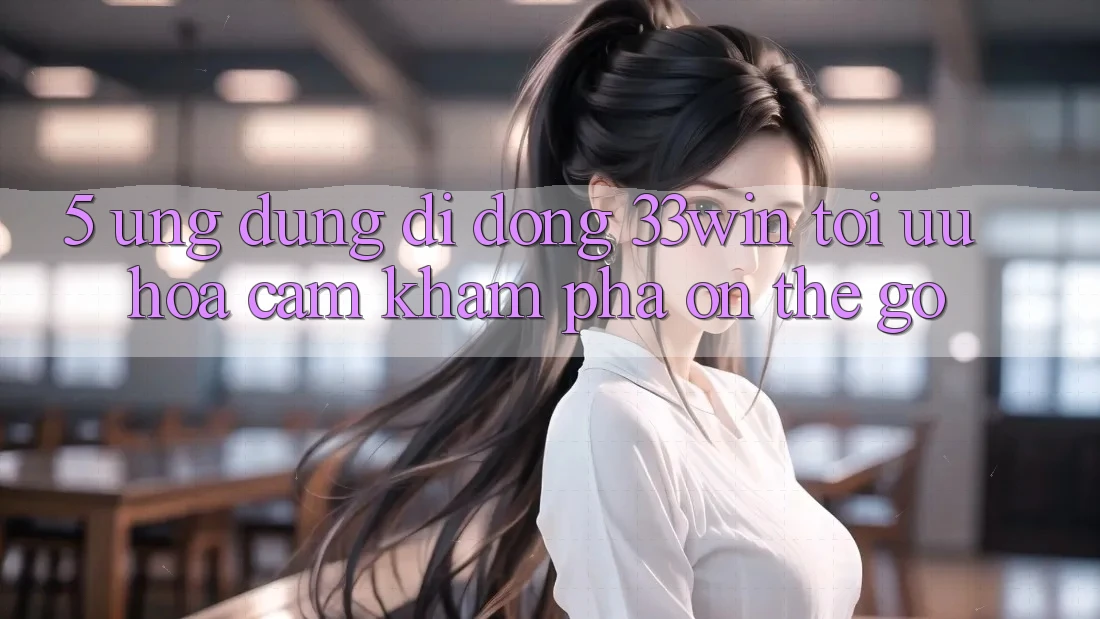 5. Ứng dụng Di Động 33win - Tối Ưu Hóa Cảm khám phá “On-The-Go”