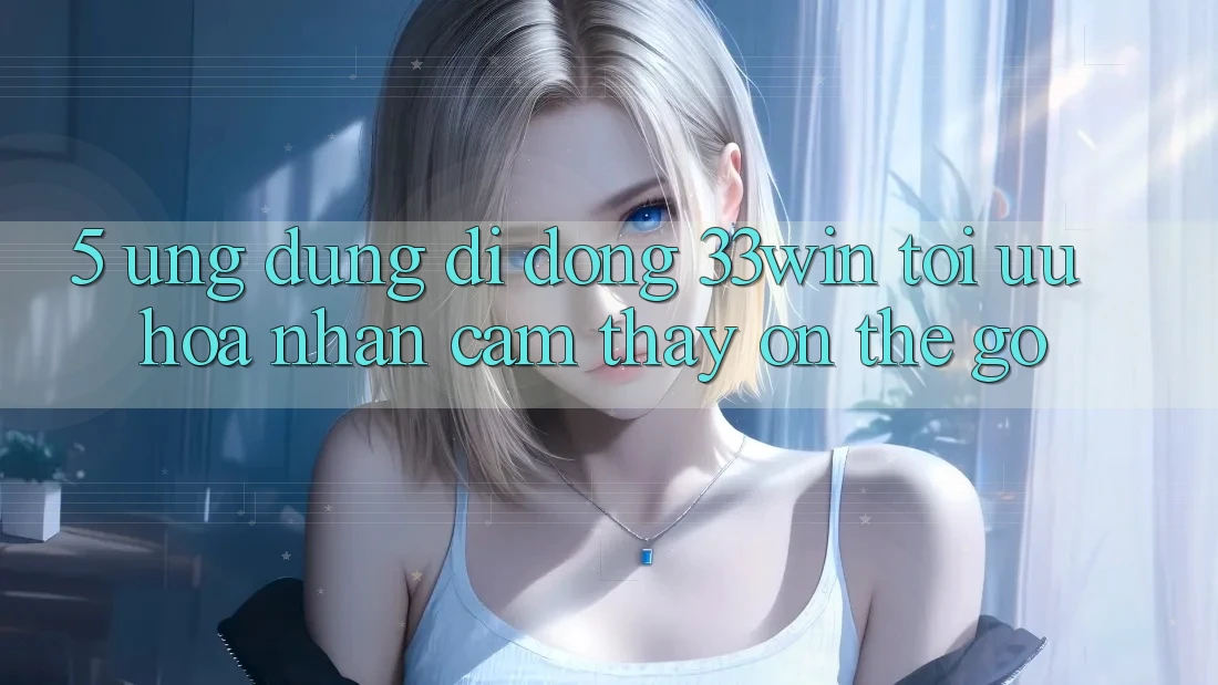 5. Ứng Dụng Di Động 33win - Tối Ưu Hóa Nhận cảm thấy “On-The-Go”