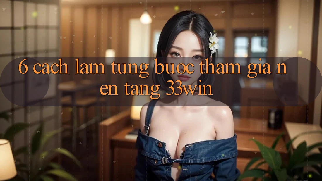 6. Cách làm Từng Bước Tham Gia Nền Tảng 33win 6. Cách làm Từng Bước Tham Gia Nền Tảng 33win