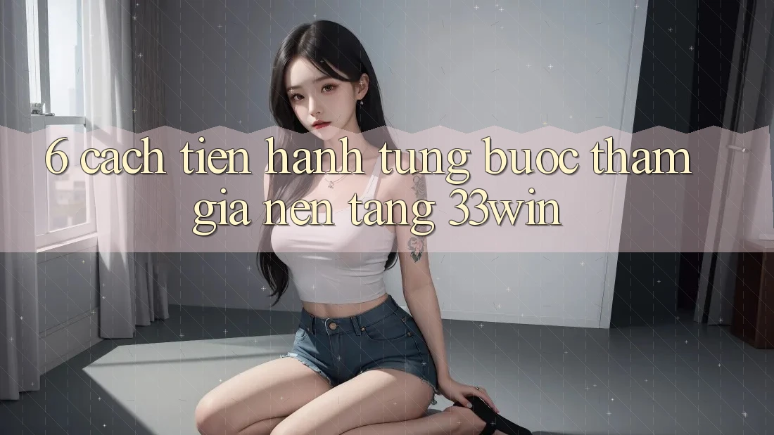 6. Cách tiến hành Từng Bước Tham Gia Nền Tảng 33win