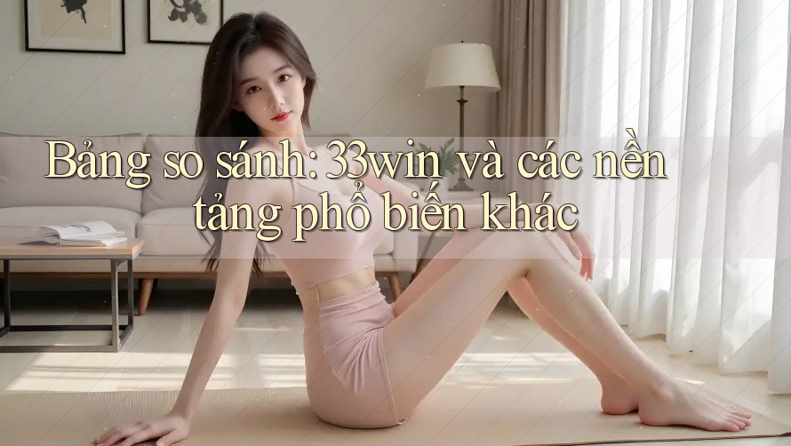 Bảng so sánh: 33win và các nền tảng phổ biến khác Bảng so sánh: 33win và các nền tảng phổ biến khác