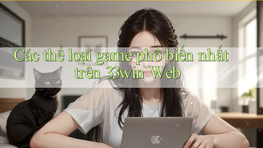 Các thể loại game phổ biến nhất trên 33win Web