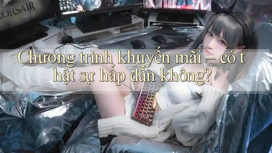 Chương trình khuyến mãi có thật sự hấp dẫn không?