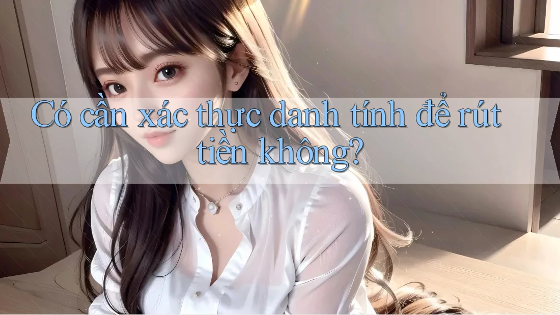 Có cần xác thực danh tính để rút tiền không?