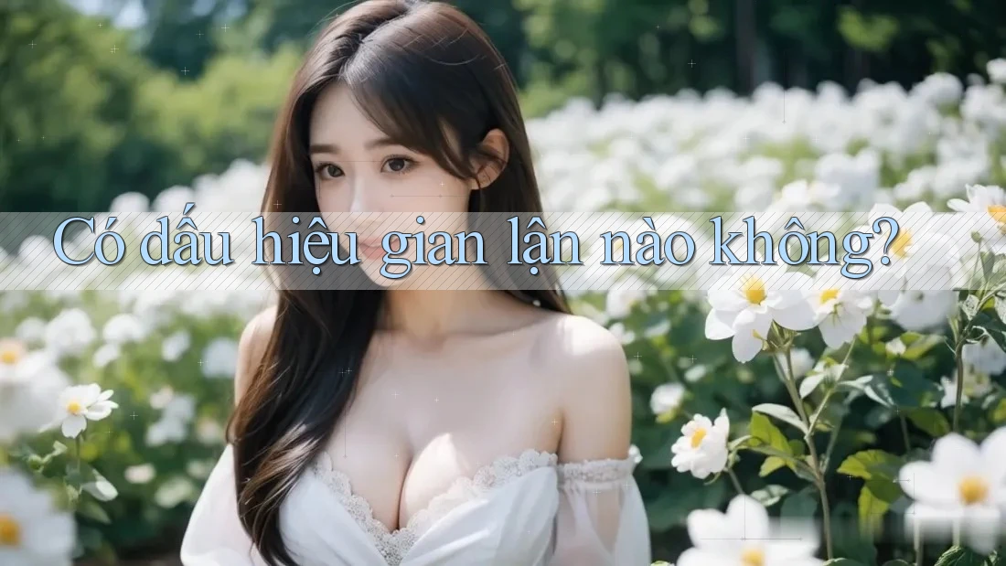 Có dấu hiệu gian lận nào không?