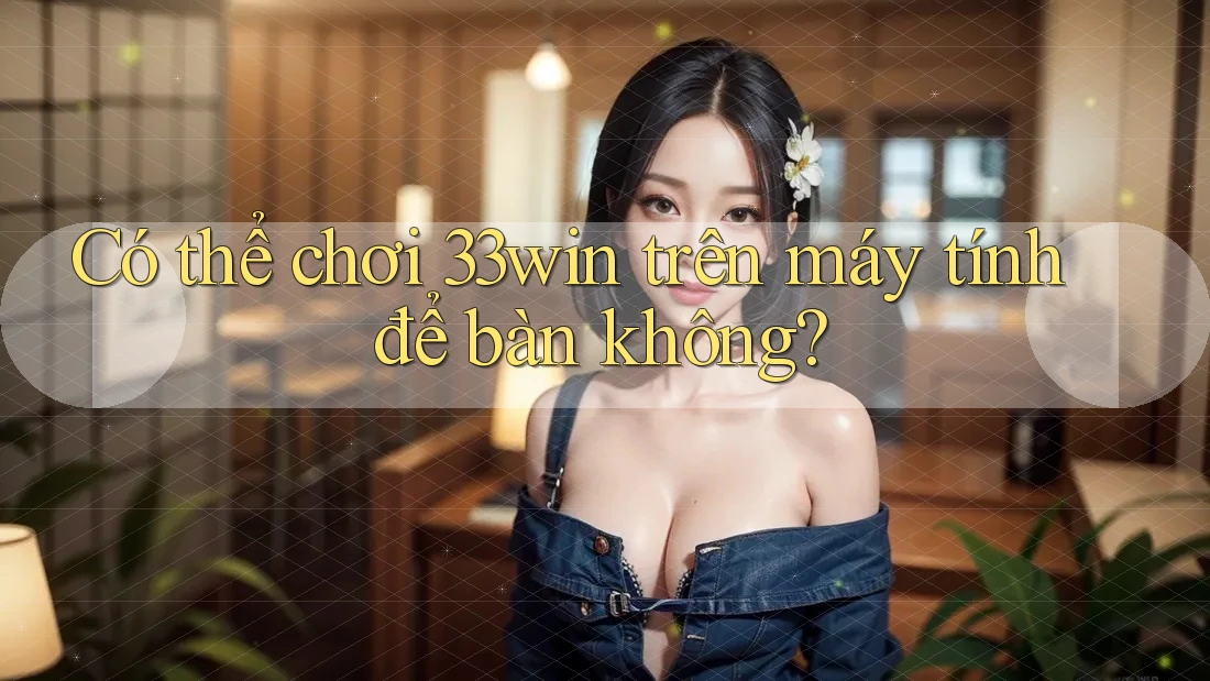 Có thể chơi 33win trên máy tính để bàn không?