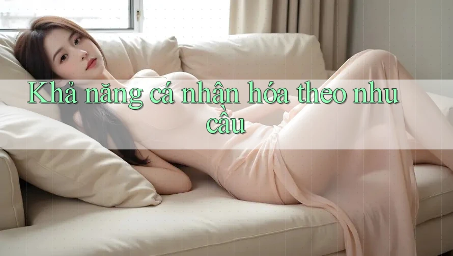 Khả năng cá nhân hóa theo nhu cầu Khả năng cá nhân hóa theo nhu cầu