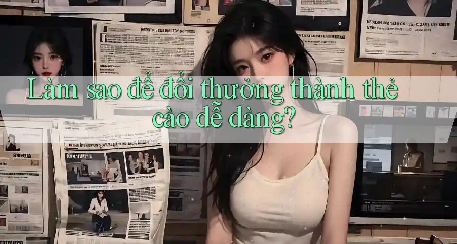 Làm sao để đổi thưởng thành thẻ cào dễ dàng?