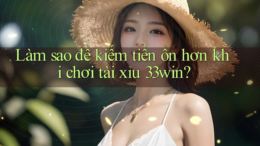 Làm sao để kiếm tiền ổn hơn khi chơi tài xỉu 33win? Làm sao để kiếm tiền ổn hơn khi chơi tài xỉu 33win?