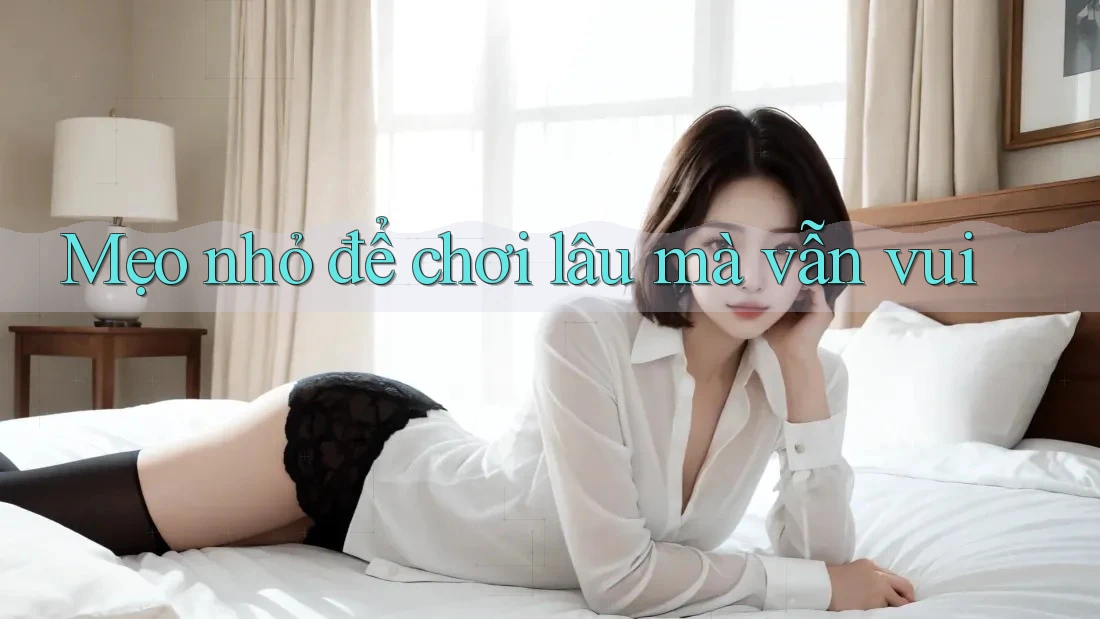 Mẹo nhỏ để chơi lâu mà vẫn vui