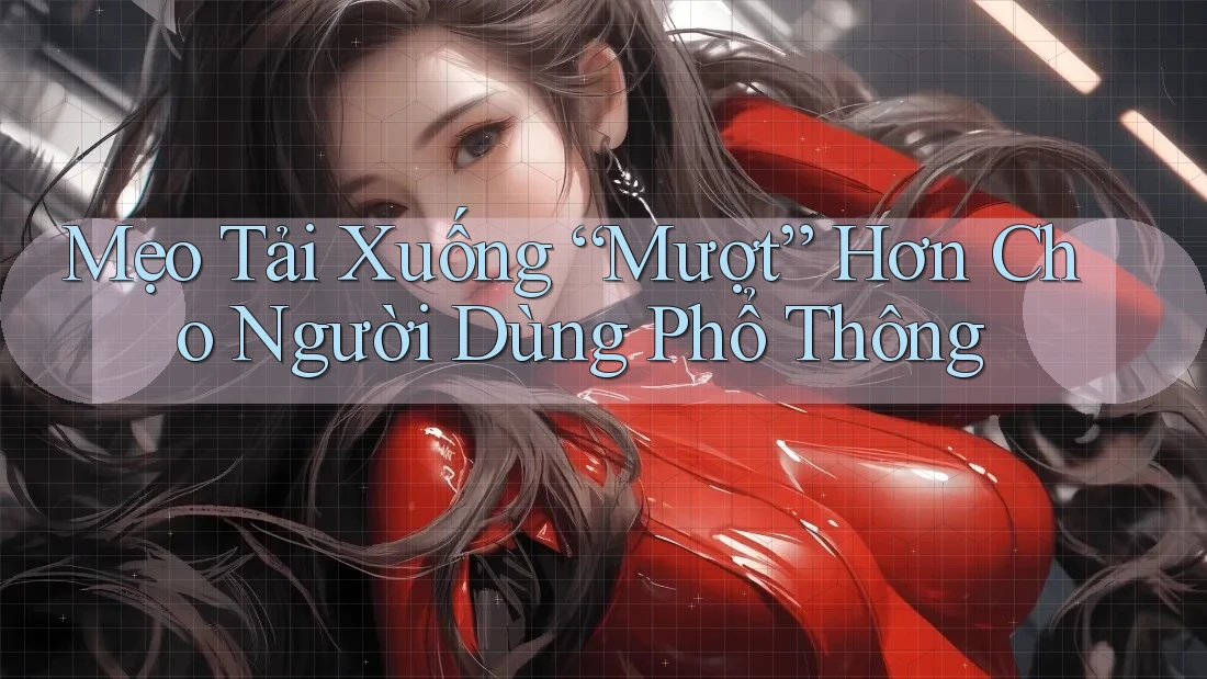 Mẹo Tải Xuống “Mượt” Hơn Cho Người Dùng Phổ Thông