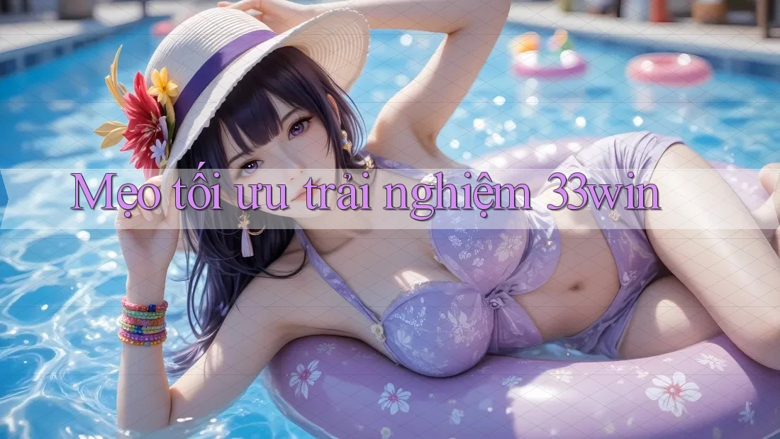 Mẹo tối ưu trải nghiệm 33win