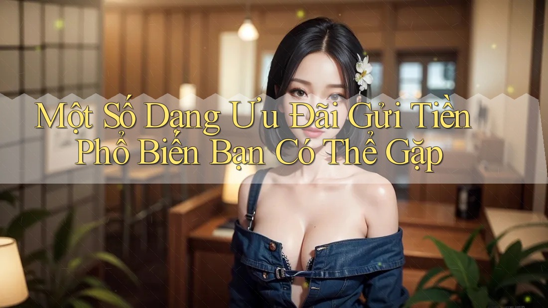 Một Số Dạng Ưu Đãi Gửi Tiền Phổ Biến Bạn Có Thể Gặp
