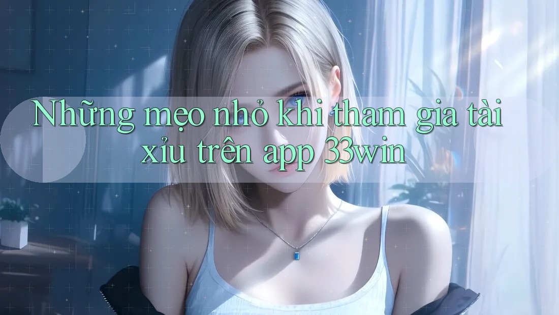 Những mẹo nhỏ khi tham gia tài xỉu trên app 33win