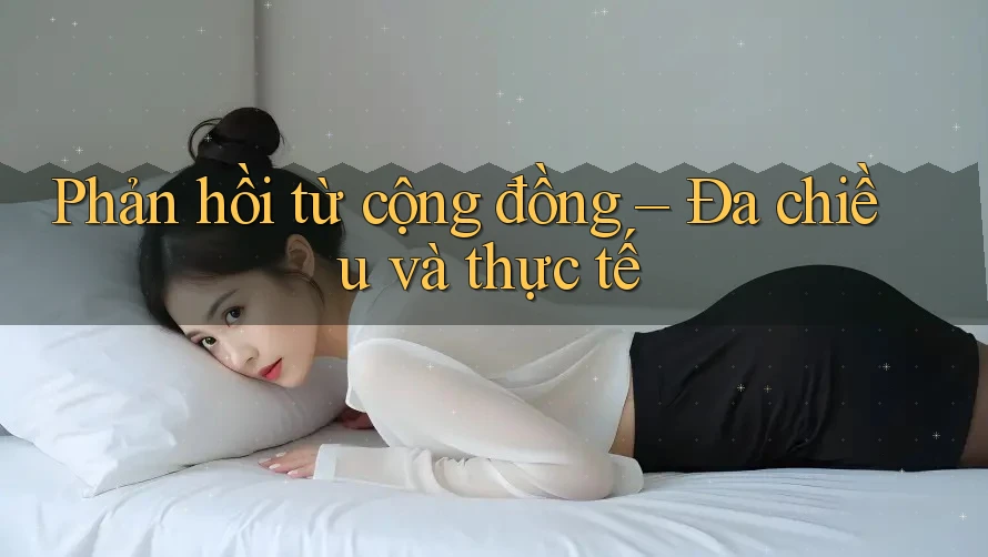 Phản hồi từ cộng đồng: đa chiều và thực tế