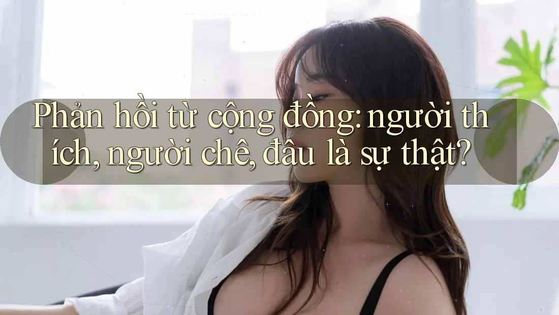 Phản hồi từ cộng đồng: người thích, người chê, đâu là sự thật? Phản hồi từ cộng đồng: người thích, người chê, đâu là sự thật?