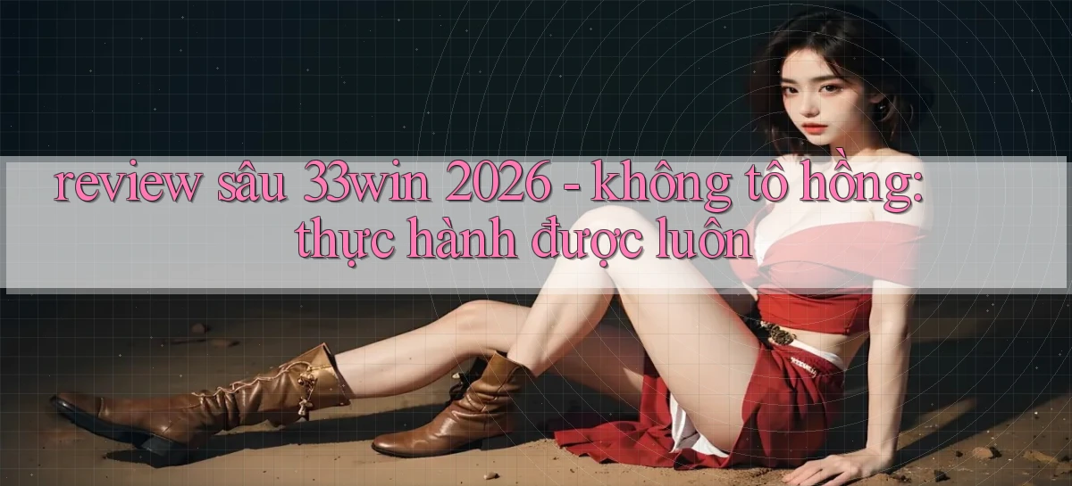 review sâu 33win 2026   không tô hồng thực hành được luôn