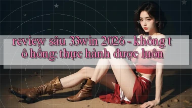 review sâu 33win 2026   không tô hồng thực hành được luôn
