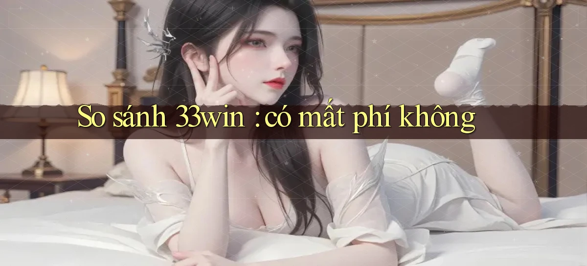So sánh 33win có mất phí không