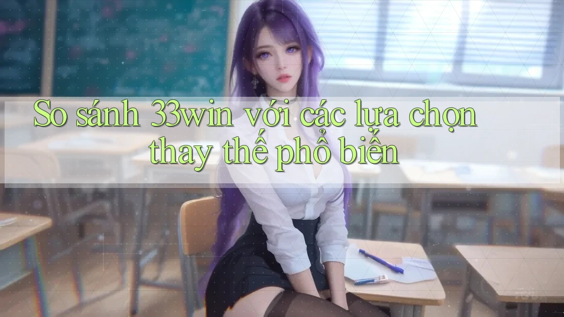 So sánh 33win với các lựa chọn thay thế phổ biến