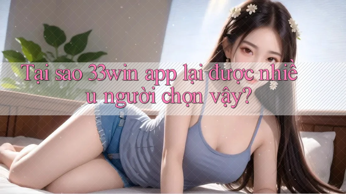 Tại sao 33win app lại được nhiều người chọn vậy?