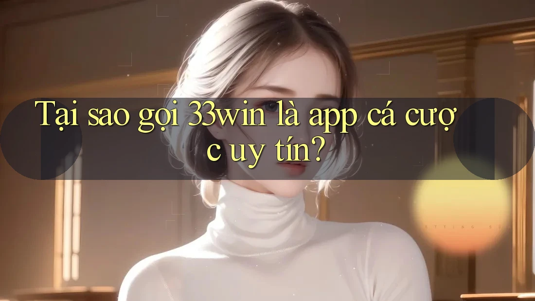 Tại sao gọi 33win là app cá cược uy tín?