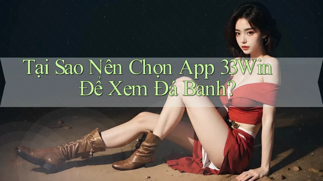 Tại Sao Nên Chọn App 33Win Để Xem Đá Banh?