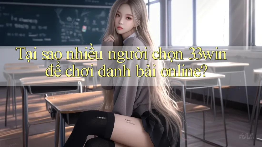 Tại sao nhiều người chọn 33win để chơi danh bài online?