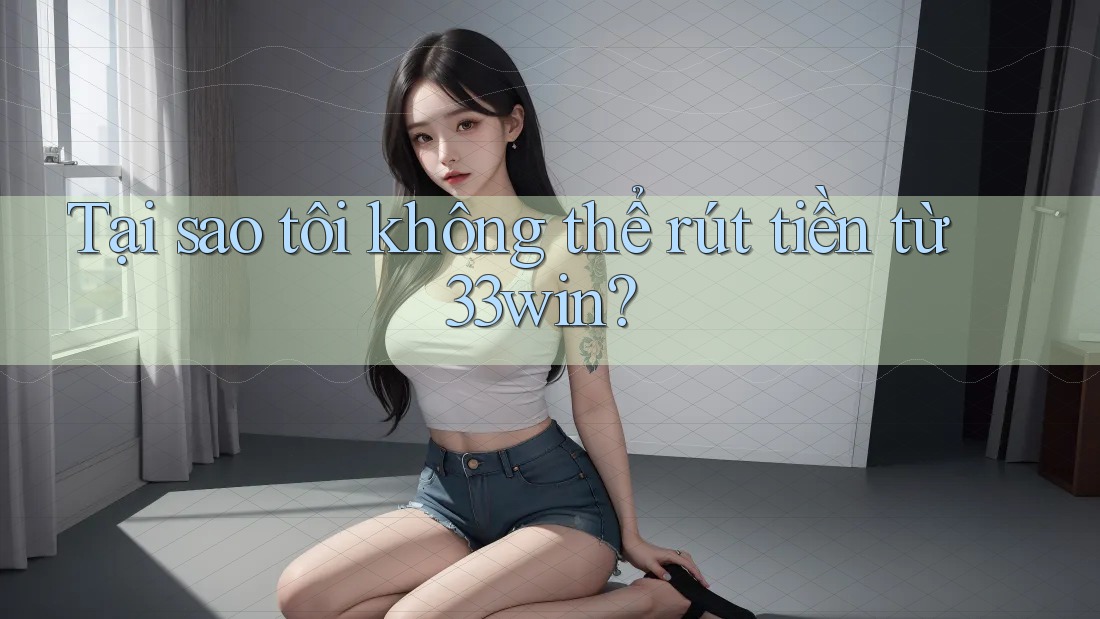 Tại sao tôi không thể rút tiền từ 33win?