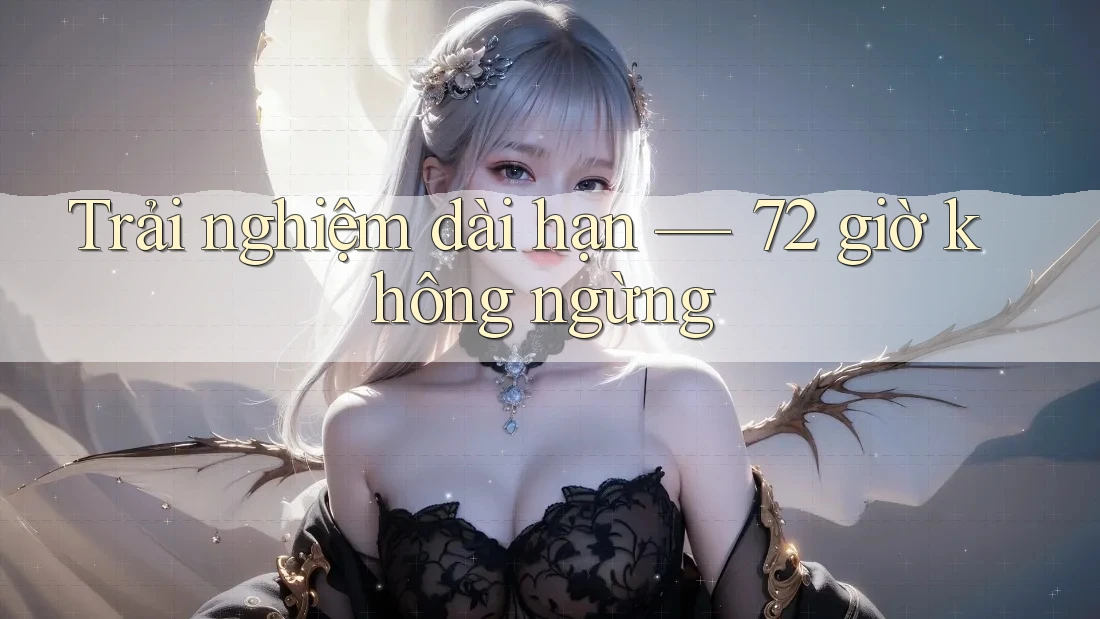 Trải nghiệm dài hạn — 72 giờ không ngừng