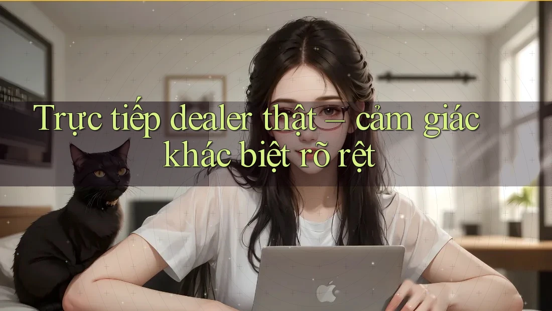 Trực tiếp dealer thật – cảm giác khác biệt rõ rệt