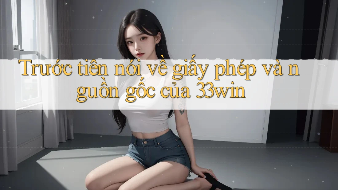 Trước tiên nói về giấy phép và nguồn gốc của 33win Trước tiên nói về giấy phép và nguồn gốc của 33win