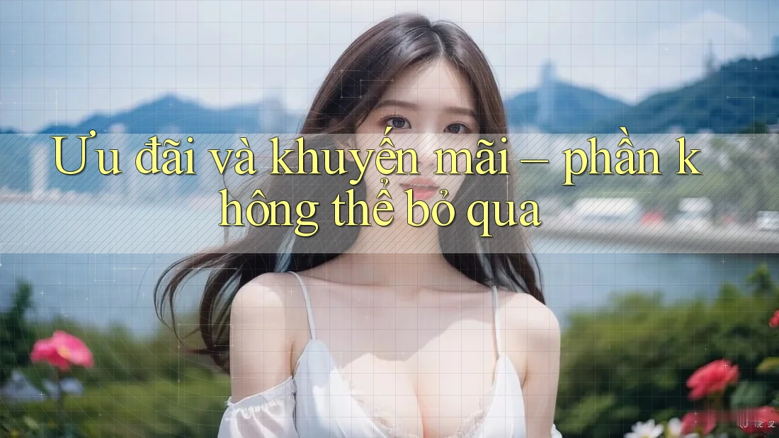 Ưu đãi và khuyến mãi – phần không thể bỏ qua