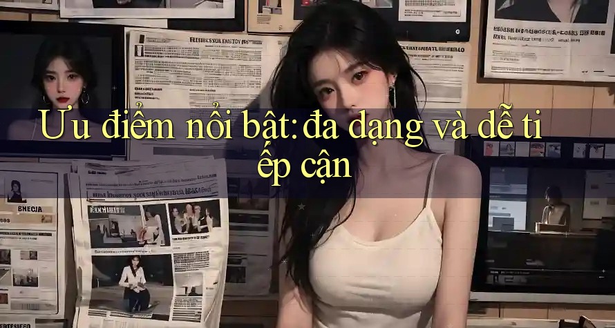 Ưu điểm nổi bật: đa dạng và dễ tiếp cận